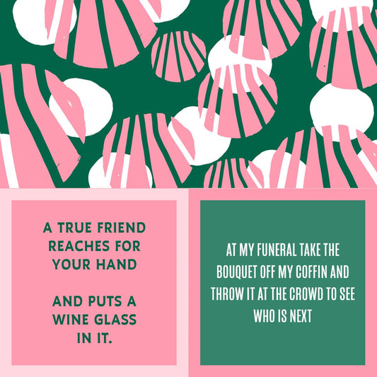 Napkin: True Friend/Funeral