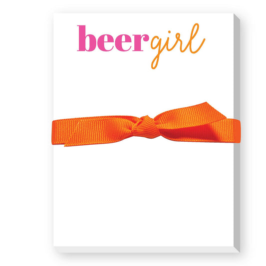 Beer Girl Mini Notepad