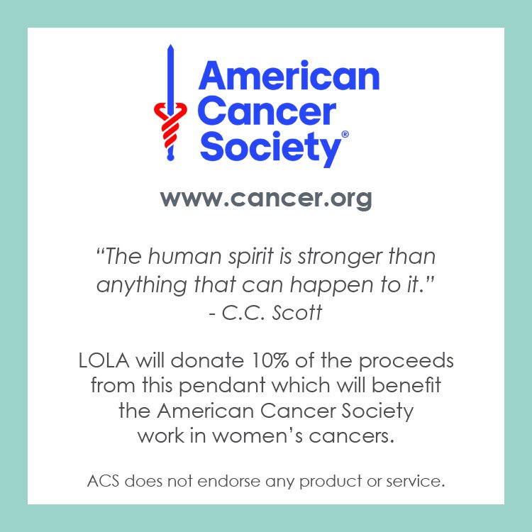 American Cancer Society Celtic Knot of Strength