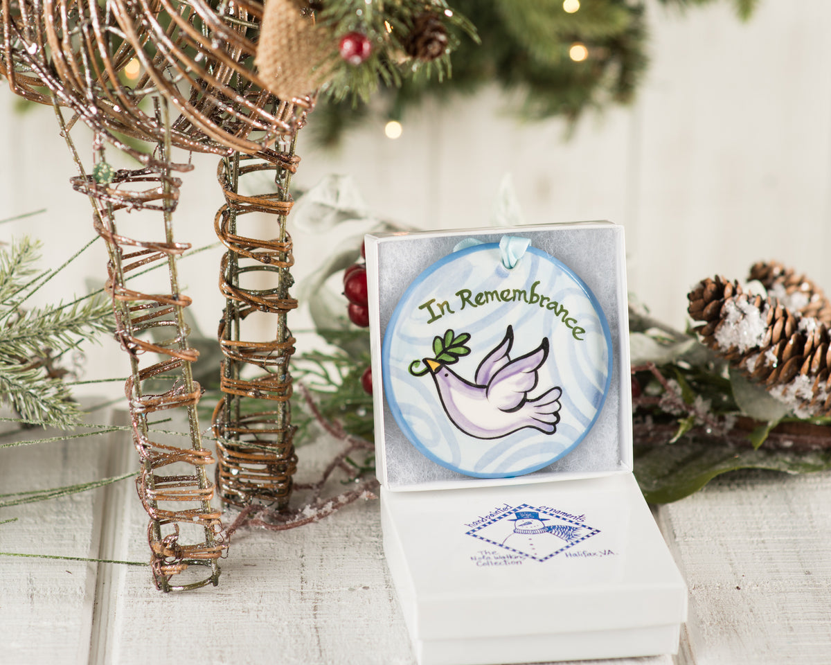 In Rememberance - Hand Painted Ornament