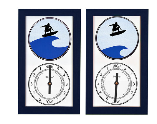 HOLIDAY PRE ORDER  Tide Clock Surfer