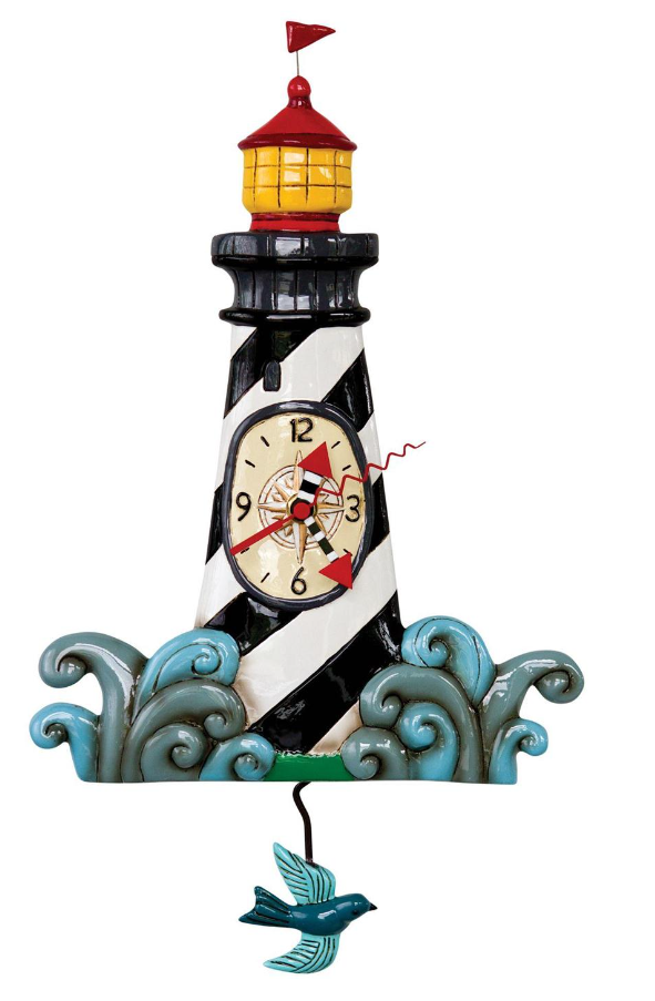 Augie's Lighthouse Clock