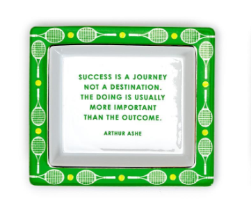 Tennis Desk Tray - Success is a Journey