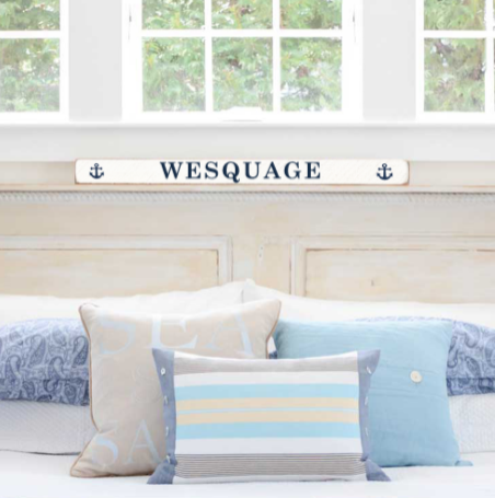 Wesquage Wooden sign barn anchor