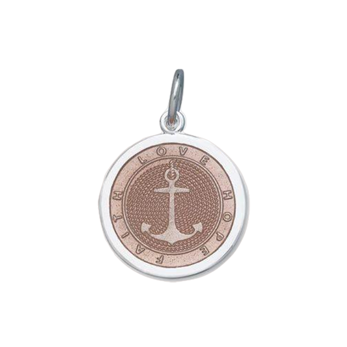 Sterling Silver Rope Anchor Necklace - Nautical Sailor Jewelry Sterling Silver Rope Anchor Necklace - Nautical Sailor Jewelry