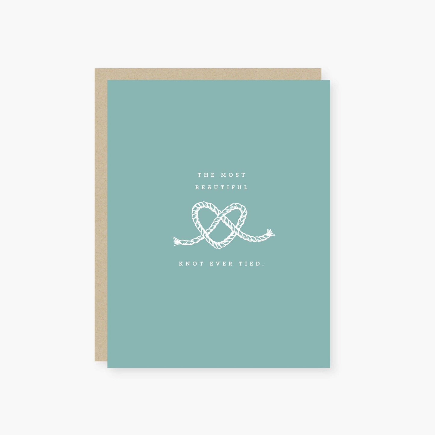Most beautiful Knot Wedding Card