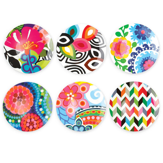 Assorted 11" Dinner Plate Gift Box - Set of 6