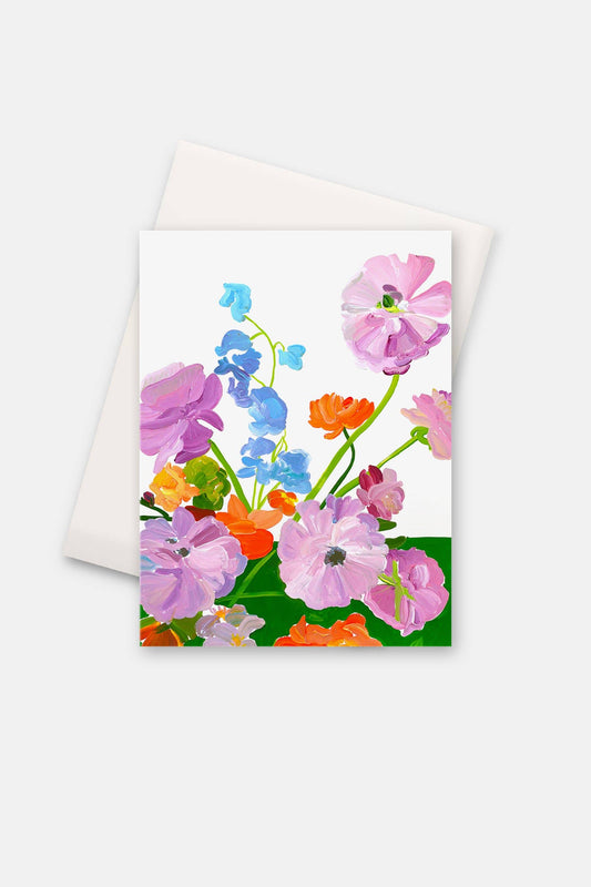 A2 Card - Flower Fields