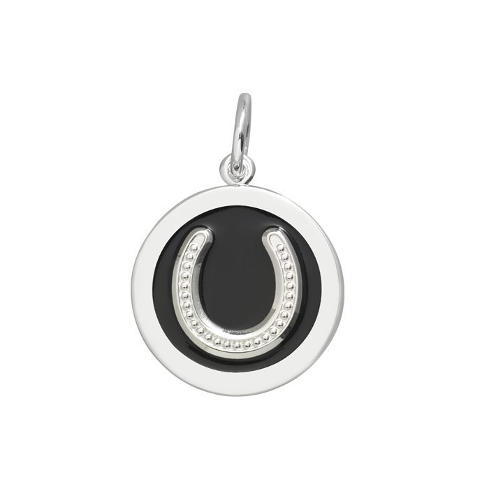 Horseshoe Silver Pendant