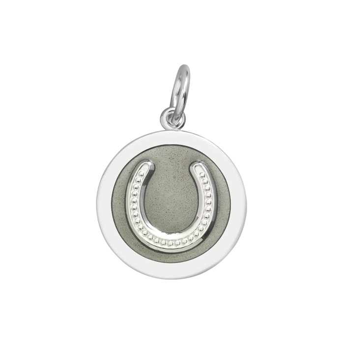 Horseshoe Silver Pendant