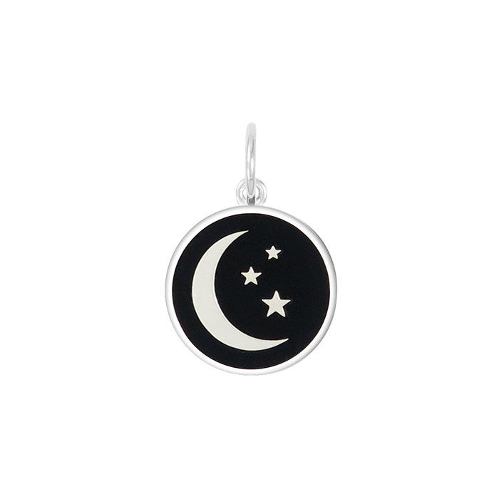 Moon & Stars Silver Pendant
