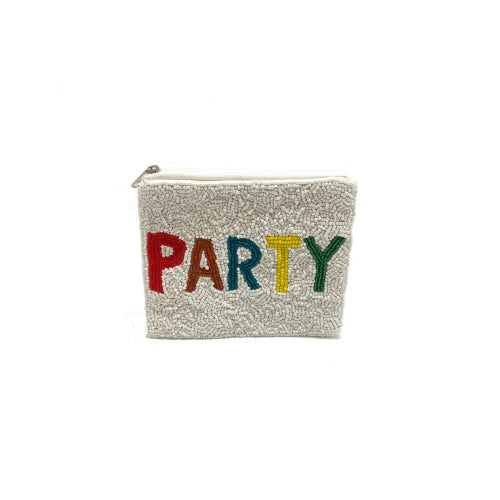 Party Beaded Coin Pouch