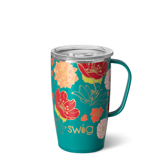 Fire Poppy Travel Mug (18oz)