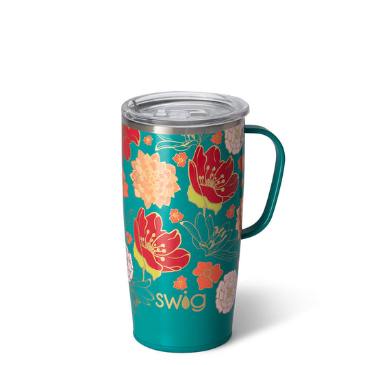 Fire Poppy Travel Mug (22oz)